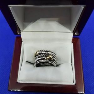 DAVID YURMAN CROSSOVER RING
